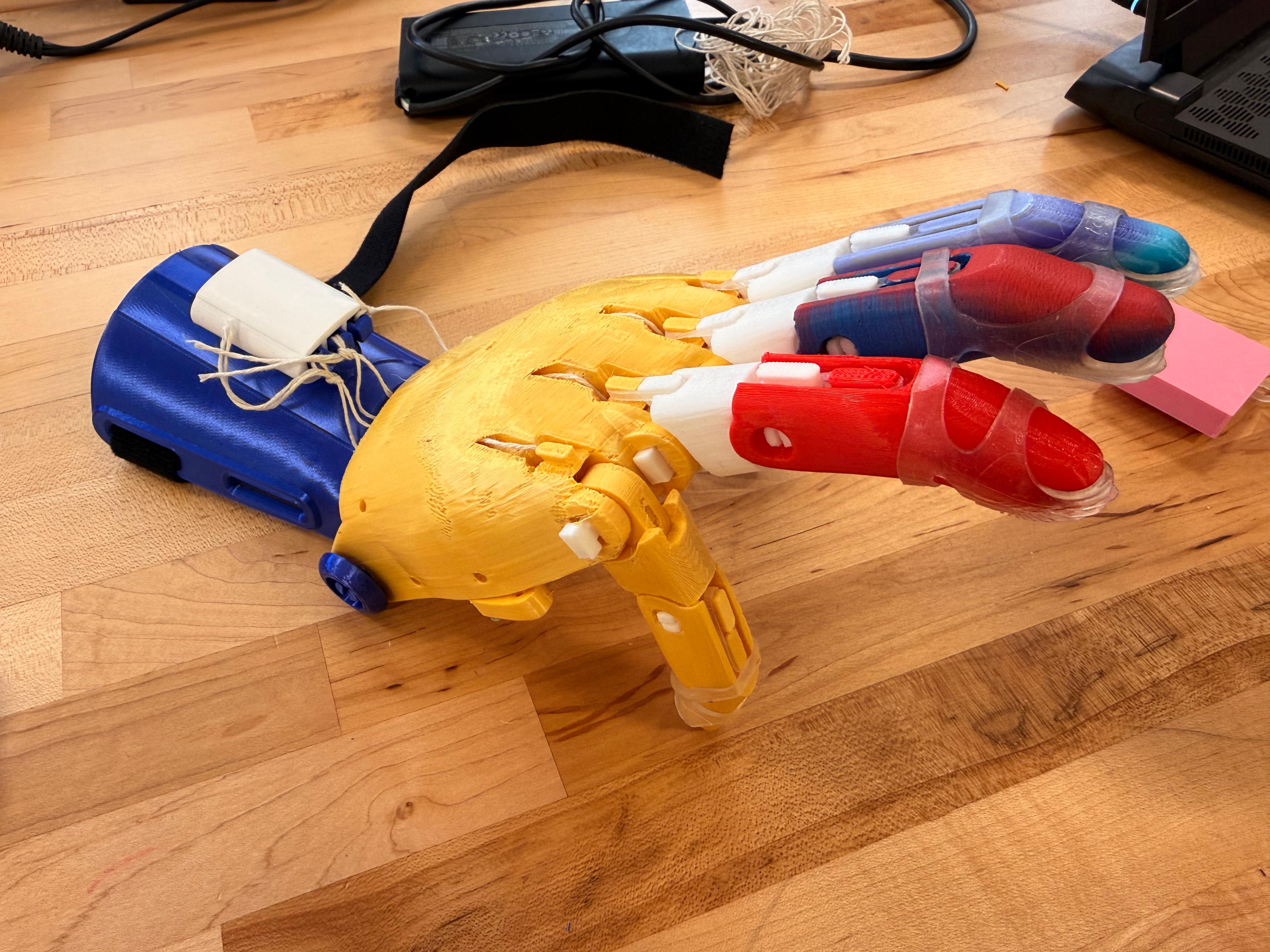 Phoenix Hand assembly process