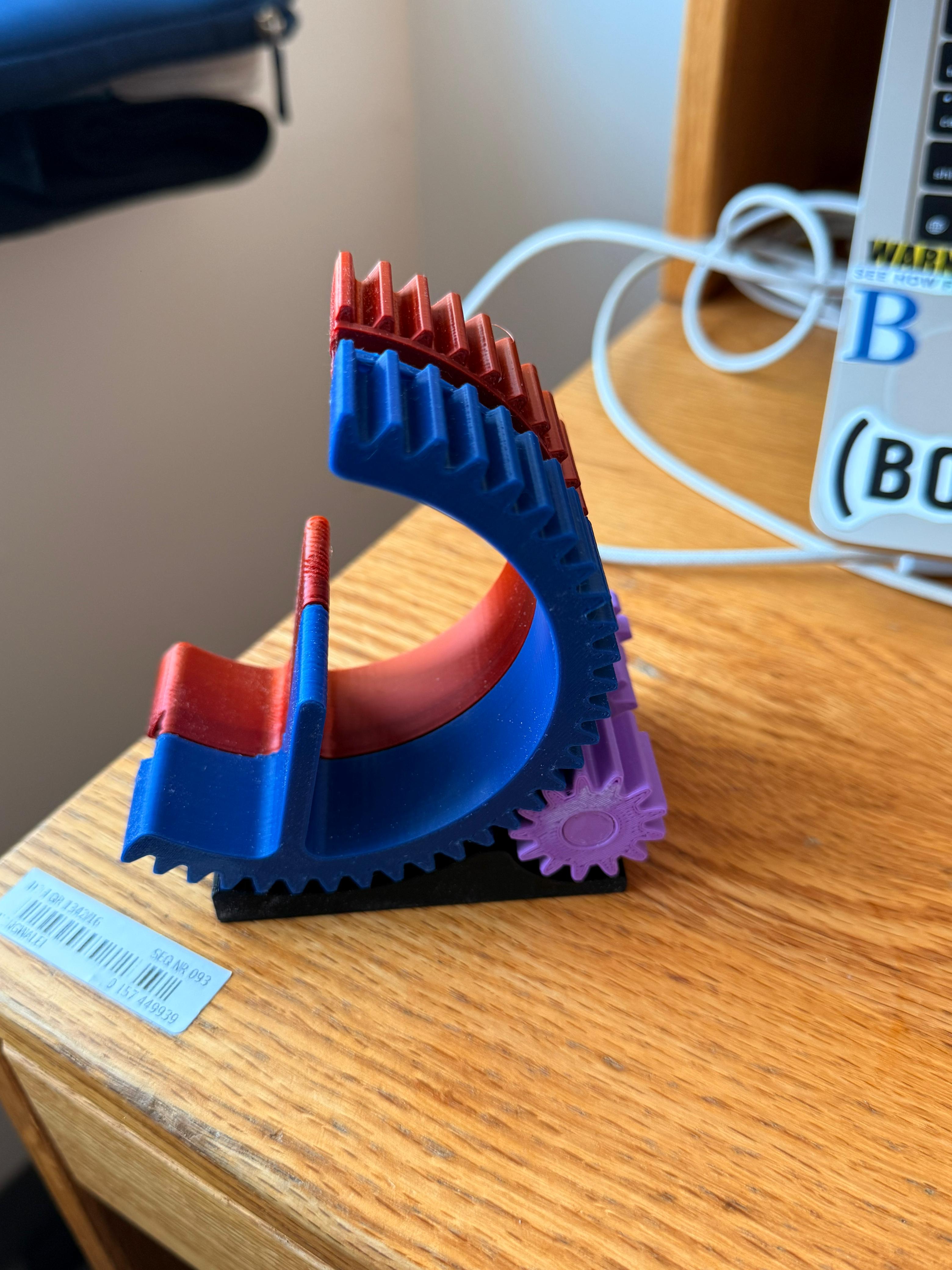 Gear mechanism detail