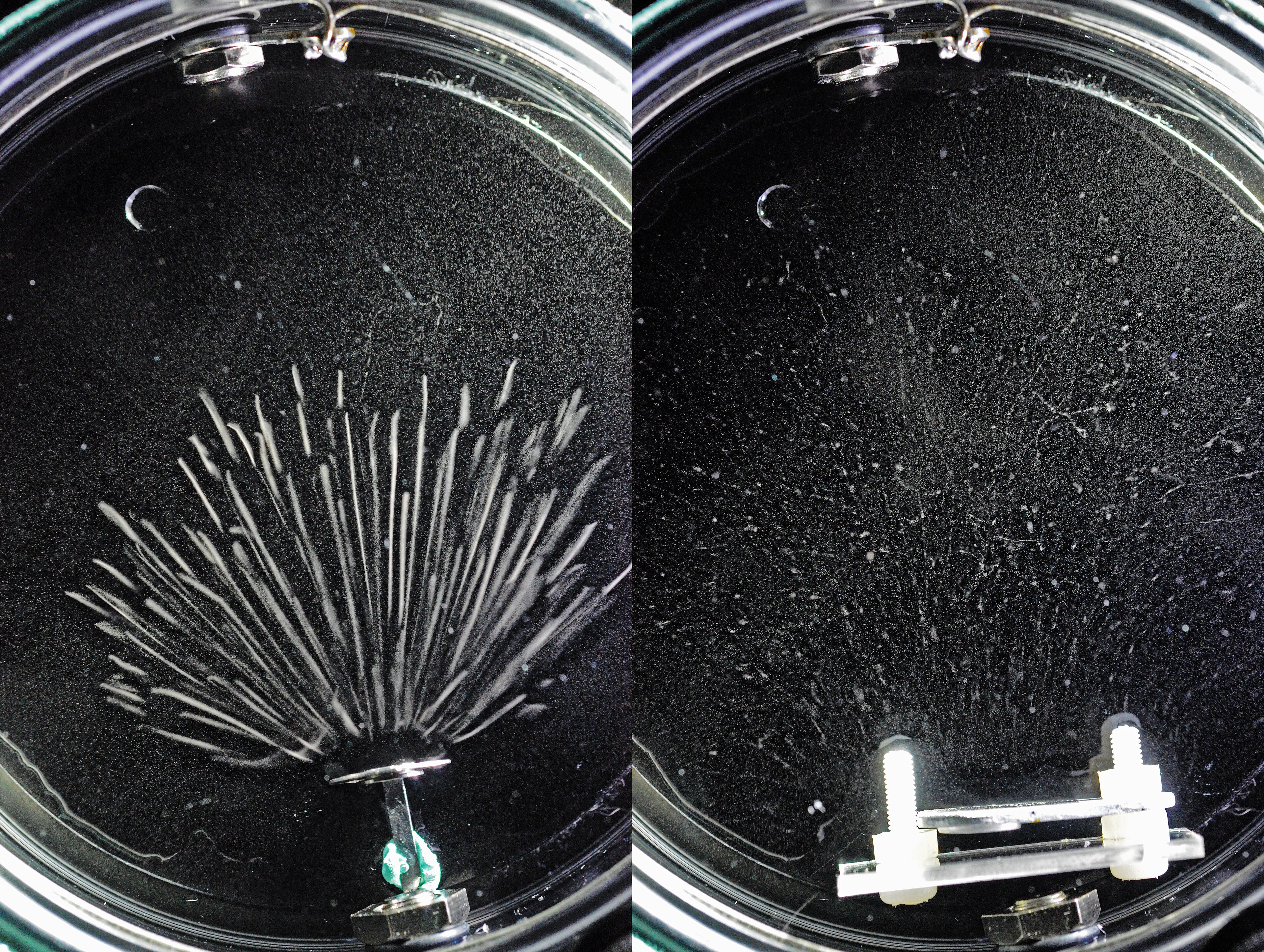 Particle track image